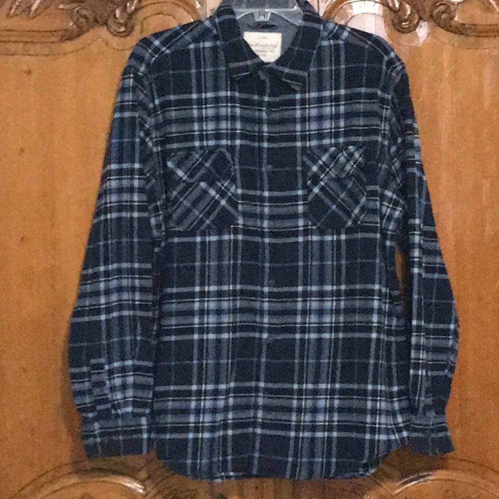 Weatherproof Plaid Flannel Shirt